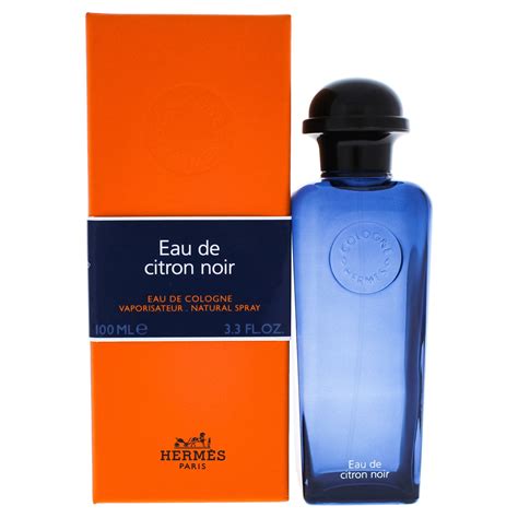 hermes cologne eau de citron noir|hermes perfume black lemon.